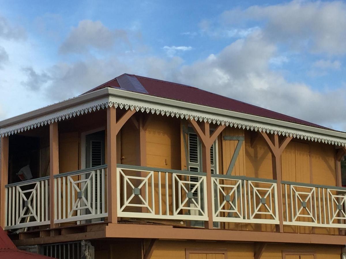 Habitation Baliache - Maison Creole Avec Jardin Privatif, Plage A 200M Deshaies Dış mekan fotoğraf
