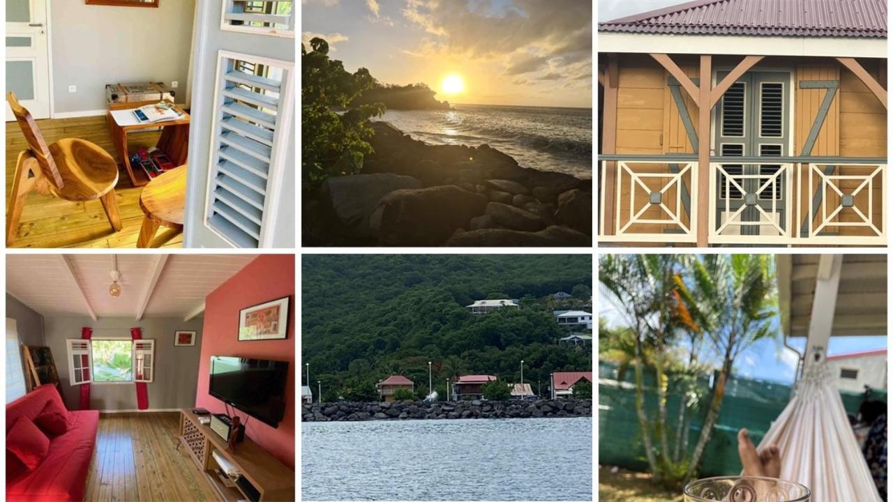 Habitation Baliache - Maison Creole Avec Jardin Privatif, Plage A 200M Deshaies Dış mekan fotoğraf